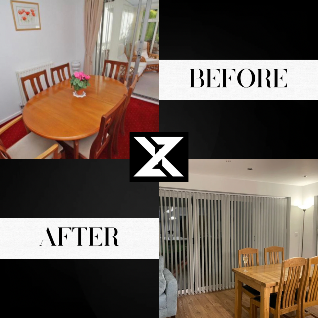 Before and after Nottingham project